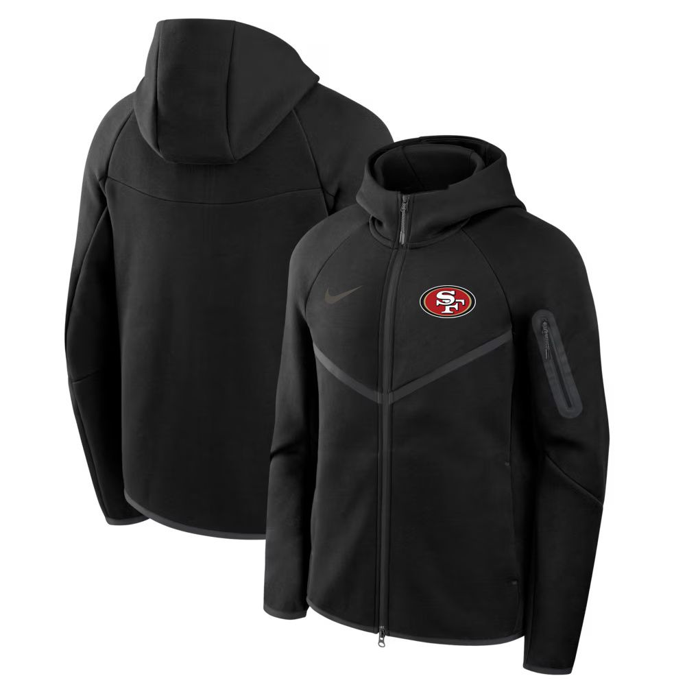 Men 2026 Nike NFL San Francisco 49ers hoodie black 05-0